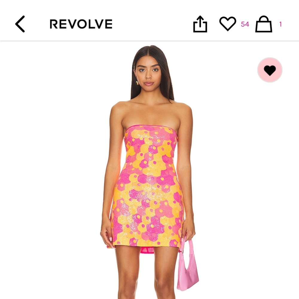 Revolve Susana Monaco Sequin Flare Dress
